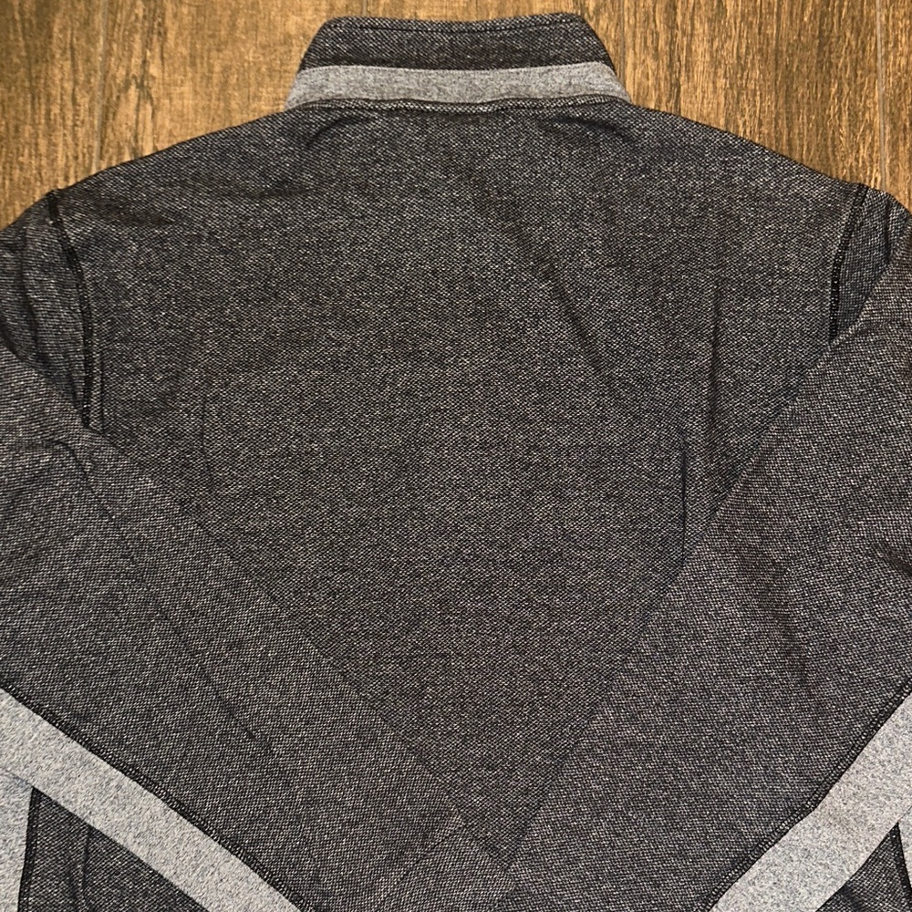 Murano Liquid Luxury Quarter Zip Pullover Sweater Gray Mens XL - Picture 8 of 9